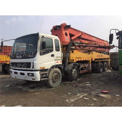 High Quality 42 Meters Concrete Pump Truck With Four Section Boom