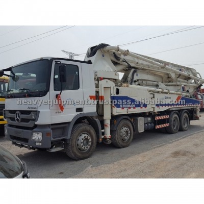 Used Zoomlion Concrete Pump Truck 37m 42m 48m 52m