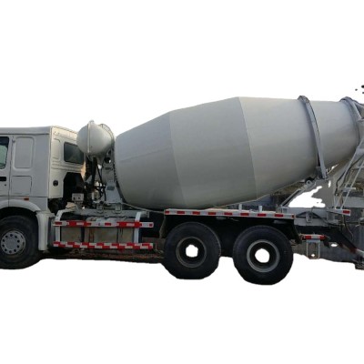 USED HOWO 6x4  Mixer TRUCK With Pump10 cbm 12cbm 8 Cubic Meters Concrete and Cement Truck Concrete Mixer With Pump